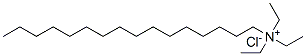 triethylhexadecylammonium chloride Struktur