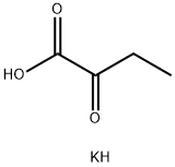 Butanoic acid, 2-oxo-, potassiuM salt Struktur