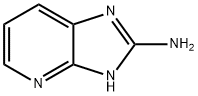 1H-Imidazo[4,5-b]pyridin-2-amine(9CI) Struktur