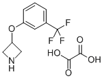 3-(3-TRIFLUOROMETHYLPHENOXY)AZETIDINE OXALATE Struktur