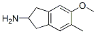 5-methoxy-6-methyl-2-aminoindan Struktur