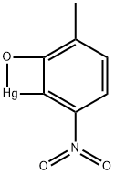 6-methyl-3-nitrobenzoxamercurete Struktur