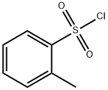 O-TOLUENESULFONYL CHLORIDE Struktur