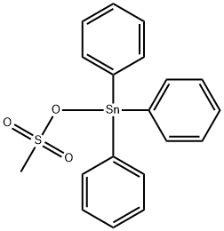 [(Methylsulfonyl)oxy]triphenylstannane Struktur