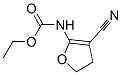 Carbamic  acid,  (3-cyano-4,5-dihydro-2-furanyl)-,  ethyl  ester  (9CI) Struktur