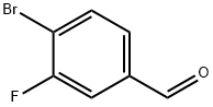 4-Bromo-3-fluorobenzaldehyde Struktur