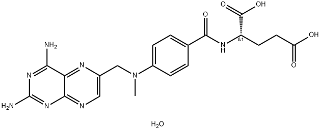 METHOTREXATE HYDRATE Struktur