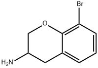 8-BROMO-CHROMAN-3-YLAMINE HYDROCHLORIDE Struktur