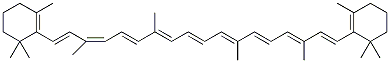 (9Z)-β-Carotene Struktur