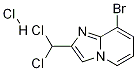 8-BroMo-2-dichloroMethyl-iMidazo[1,2-a]pyridine hydrochloride Struktur