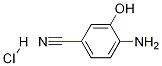 4-AMino-3-hydroxy-benzonitrile hydrochloride Struktur