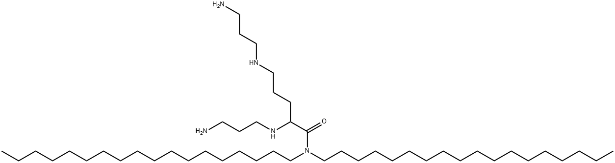 dioctadecylamidospermine Struktur