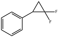 1,1-DIFLUORO-2-PHENYL-CYCLOPROPANE Struktur