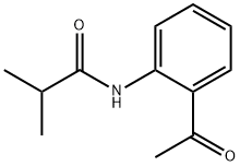 PropanaMide, N-(2-acetylphenyl)-2-Methyl- Struktur