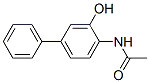 N-(3-Hydroxy(1,1'-biphenyl)-4-yl)acetamide Struktur