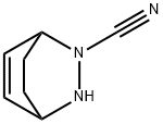 2,3-Diazabicyclo[2.2.2]oct-5-ene-2-carbonitrile(9CI) Struktur