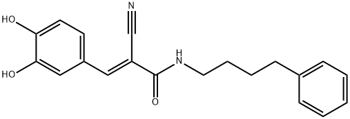 TYRPHOSTIN B56 Struktur