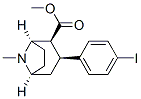 methyl (1R,2S,3S,5S)-3-(4-iodophenyl)-8-methyl-8-azabicyclo[3.2.1]octane-2-carboxylate Struktur