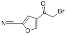 2-Furancarbonitrile, 4-(bromoacetyl)- (9CI) Struktur