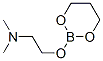 [2-([1,3,2]DIOXABORINAN-2-YLOXY)-ETHYL]-DIMETHYL-AMINE Struktur