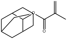 2-ADAMANTYL METHACRYLATE Struktur