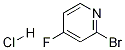 2-broMo-4-fluoropyridine hydrochloride Struktur