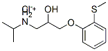 [2-hydroxy-3-[2-(methylthio)phenoxy]propyl]isopropylammonium chloride Struktur