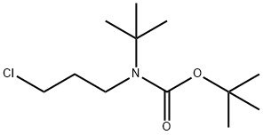 N-Boc-N-(3-Chloropropyl)tert-butylamine Struktur