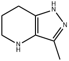 3-Methyl-4,5,6,7-tetrahydro-1H-pyrazolo[4,3-b]pyridine Struktur