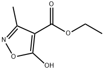 ethyl 5-hydroxy-3-methylisoxazole-4-carboxylate Struktur