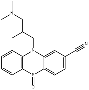 CyaMeproMazine Sulfoxide Struktur