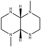 Pyrazino[2,3-b]pyrazine, decahydro-1,5-dimethyl-, cis- (9CI) Struktur