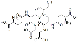 S-(1-hydroxy-3-buten-2-yl)glutathione Struktur