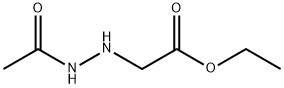 Acetic acid, (acetylamino)amino-, ethyl ester (9CI) Struktur