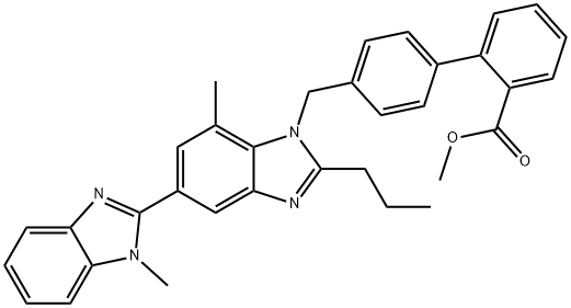 替米沙坦甲酯異構(gòu)體, 1338830-37-7, 結(jié)構(gòu)式