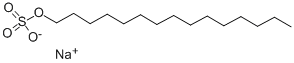 PENTADECYL SODIUM SULFATE Struktur