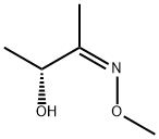 2-Butanone, 3-hydroxy-, O-methyloxime, [R-(Z)]- (9CI) Struktur