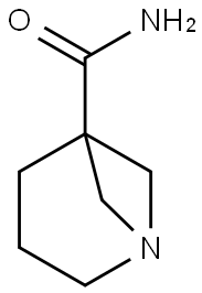 1-Azabicyclo[3.1.1]heptane-5-carboxamide(9CI) Struktur