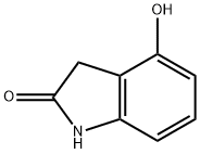 4-HYDROXY-1,3-DIHYDRO-INDOL-2-ONE Struktur