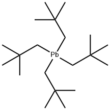 Tetraneopentyllead(IV) Struktur