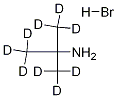 2‐アミノ‐2‐メチル‐D3‐プロパン臭化水素酸塩‐1,1,1,3,3,3‐D6 化學構造式