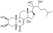 (20R,22R)-2β,3β,14,20,22-ペンタヒドロキシ-5β-コレスタ-7-エン-6-オン