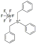 dibenzylphenylsulfonium hexafluoroantimonate Struktur