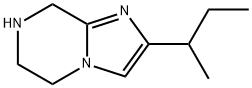 IMidazo[1,2-a]pyrazine, 5,6,7,8-tetrahydro-2-(1-Methylpropyl)- Struktur