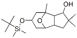 1,4,4-trimethyl-9-(tert-butyldimethylsilyloxy)-11-oxatricyclo(5.3.1.0(2,6))-undecan-3-ol Struktur