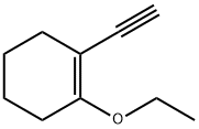 Cyclohexene, 1-ethoxy-2-ethynyl- (9CI) Struktur