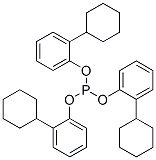 tris(2-cyclohexylphenyl) phosphite  Struktur