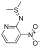 Sulfilimine, S,S-dimethyl-N-(3-nitro-2-pyridinyl)- (9CI) Struktur