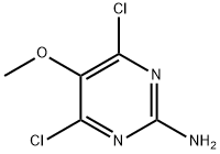 4,6-Dichloro-5-MethoxypyriMidin-2-aMine Struktur