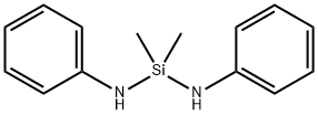 dianilinodimethylsilane Struktur